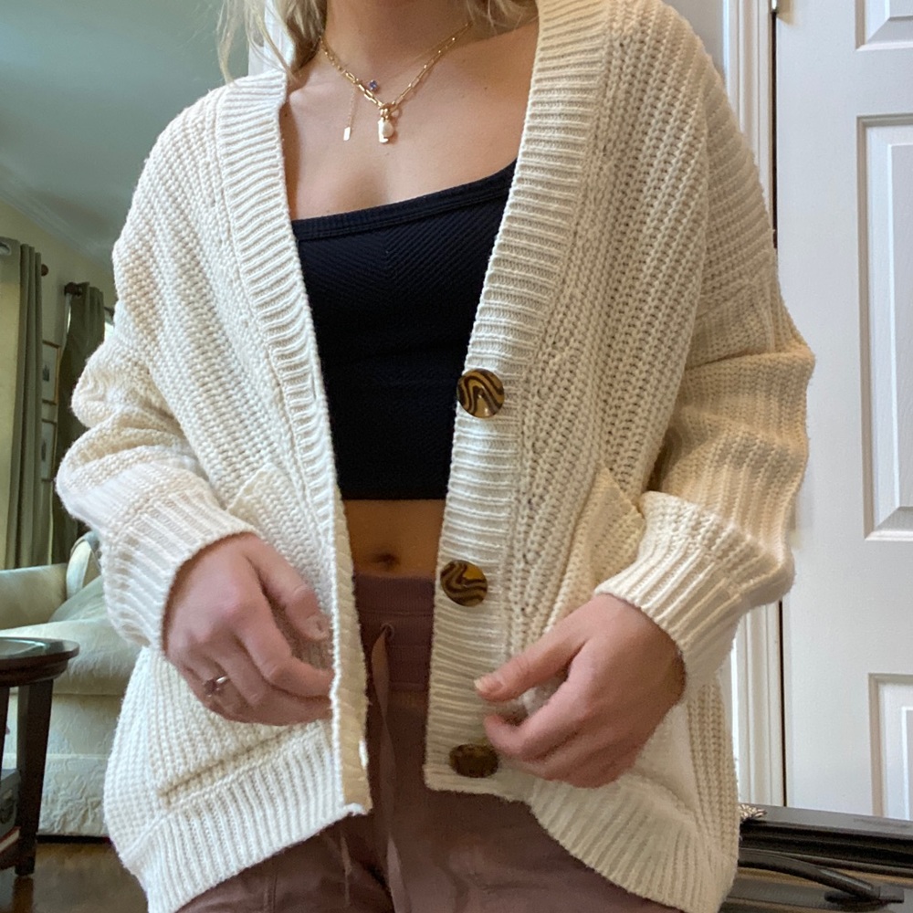 Oversized cardigan